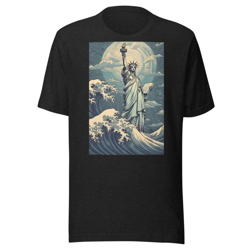 Big Wave Statue of Liberty